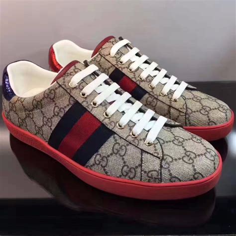 red gucci sneaker